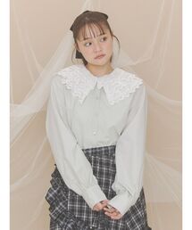 ミルフィーユレースブラウス