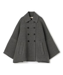 【WEB先行予約】ウールモッサ ダブルブレストミディコート