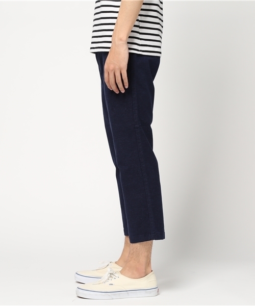 ikka（イッカ）の「コットンレーヨンクロップドトラウザー（その他パンツ・メンズ・スカイブルー/ネイビー・MEDIUM/LARGE/X-LARGE/SMALL）」の3枚目の写真