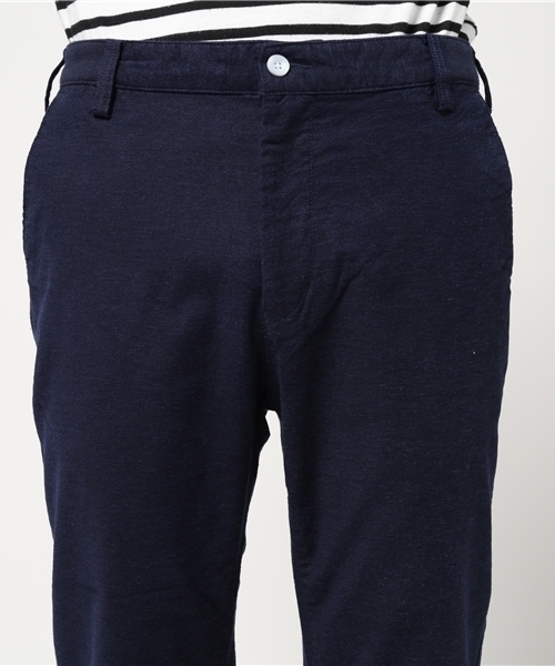 ikka（イッカ）の「コットンレーヨンクロップドトラウザー（その他パンツ・メンズ・スカイブルー/ネイビー・MEDIUM/LARGE/X-LARGE/SMALL）」の6枚目の写真