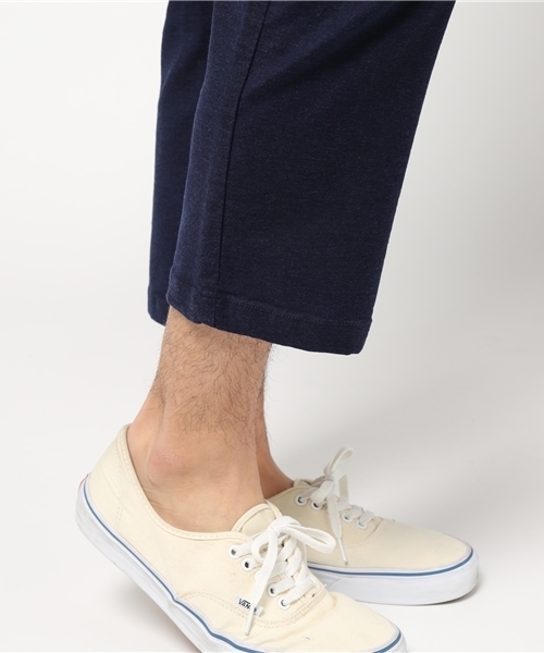 ikka（イッカ）の「コットンレーヨンクロップドトラウザー（その他パンツ・メンズ・スカイブルー/ネイビー・MEDIUM/LARGE/X-LARGE/SMALL）」の10枚目の写真