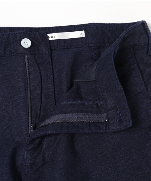 ikka（イッカ）の「コットンレーヨンクロップドトラウザー（その他パンツ・メンズ・スカイブルー/ネイビー・MEDIUM/LARGE/X-LARGE/SMALL）」の12枚目の写真