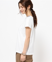 スカーフプリント Tシャツ ★関税込 ikka（イッカ）の「スカーフプリントTシャツ（Tシャツ