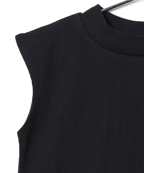 GLOBAL WORK（グローバルワーク）の「【キッズ】カットテレコノースリーブ/723474（Tシャツ/カットソー・キッズ・カーキ/ライトピンク/ホワイト/グレー/ネイビー・MEDIUM/SMALL/LARGE/X-LARGE）」の8枚目の写真