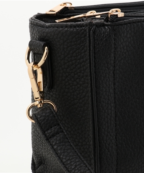 antiqua（アンティカ）の「ミニサイズショルダーバッグ（ショルダーバッグ・レディース・アイボリー/ブラック・FREE）」の13枚目の写真