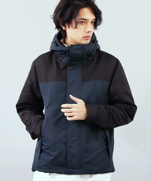 ８(eight)（エイト）の「裏ボア マウンテンパーカー ナイロン ジャケット（マウンテンパーカー・メンズ・ネイビー/ブルー系その他/グレー系カモフラージュ/グリーン系カモフラージュ/ブラック×カーキ/カーキ/ブラック/ブラック系その他/グリーン系その他/ブラック×グリーン/ベージュ/グリーン/ブラウン系その他2/ベージュ系その他/イエロー系その他/ブラック×レッド/ブラウン系その他/レッド/イエロー・LARGE/MEDIUM/X-LARGE）」の14枚目の写真