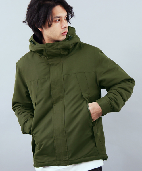 ８(eight)（エイト）の「裏ボア マウンテンパーカー ナイロン ジャケット（マウンテンパーカー・メンズ・ネイビー/ブルー系その他/グレー系カモフラージュ/グリーン系カモフラージュ/ブラック×カーキ/カーキ/ブラック/ブラック系その他/グリーン系その他/ブラック×グリーン/ベージュ/グリーン/ブラウン系その他2/ベージュ系その他/イエロー系その他/ブラック×レッド/ブラウン系その他/レッド/イエロー・LARGE/MEDIUM/X-LARGE）」の10枚目の写真