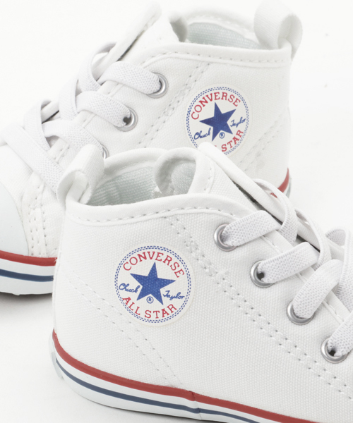 CONVERSE（コンバース）の「キッズ converse コンバース (12-14)BABY ALL STAR N Z ベビー オールスター N Z 32712143 OPTICALWHITE（スニーカー・キッズ・ホワイト・12.5/13/13.5/14/12）」の8枚目の写真