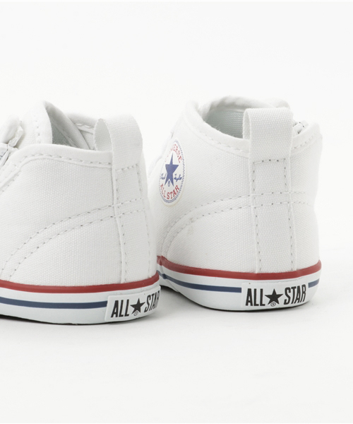 CONVERSE（コンバース）の「キッズ converse コンバース (12-14)BABY ALL STAR N Z ベビー オールスター N Z 32712143 OPTICALWHITE（スニーカー・キッズ・ホワイト・12.5/13/13.5/14/12）」の9枚目の写真