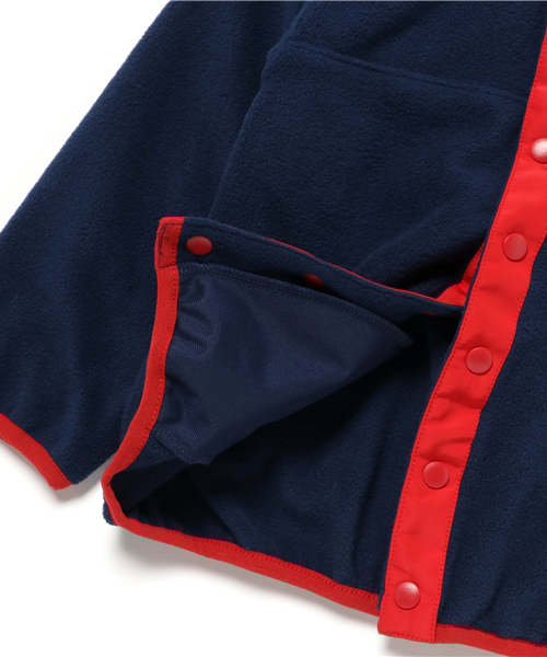 RODEO CROWNS WIDE BOWL（ロデオクラウンズワイドボウル）の「フリース キッズ パーカー（パーカー・キッズ・ベージュ/チャコールグレー/ネイビー・X-SMALL/LARGE/SMALL/MEDIUM）」の9枚目の写真