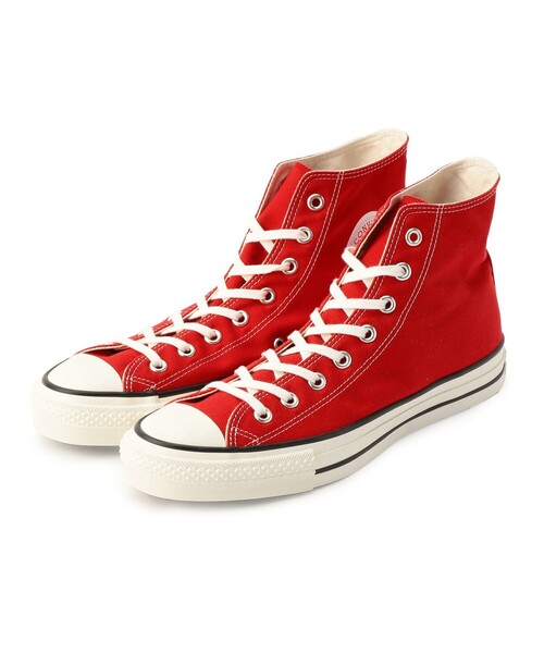 CONVERSE(コンバース)の「CONVERSE: CANVAS ALL STAR J HI(スニーカー・メンズ・ホワイト/ブラック/レッド/パープル・9.5/8.5/7.5/8/9/6/6.5/7)」の4枚目の写真