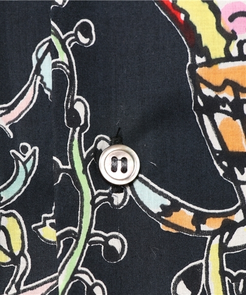 TSUMORI CHISATO（ツモリチサト）の「ようきな世界ｼｬﾂ（シャツ/ブラウス・メンズ・ブラック/ライトブルー/オフホワイト・02/01）」の10枚目の写真