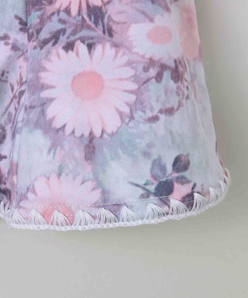 SUNBABIES(サンベイビーズ)の「フロントツイストタンキニ(水着・レディース・ブラック/ピンク系その他・S/M/L)」の4枚目の写真