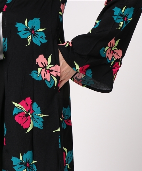 SLY（スライ）の「LIQUIDLY ORCHID GOWN（シャツ/ブラウス・レディース・ブラック/イエロー/ホワイト・FREE）」の13枚目の写真