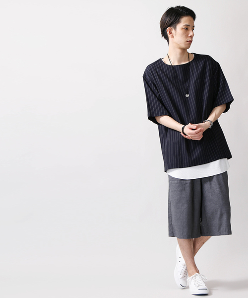 WEGO（ウィゴー）の「WEGO/カラーロングワッフルタンクトップ（タンクトップ・メンズ・オレンジ系その他/ターコイズブルー/ホワイト/イエロー系その他/オレンジ/ロイヤルブルー/ライトイエロー/ブラック/杢グレー/ホワイト系その他5・SMALL/LARGE/MEDIUM）」の11枚目の写真