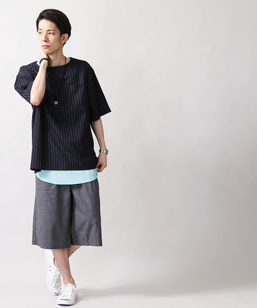 WEGO（ウィゴー）の「WEGO/カラーロングワッフルタンクトップ（タンクトップ・メンズ・オレンジ系その他/ターコイズブルー/ホワイト/イエロー系その他/オレンジ/ロイヤルブルー/ライトイエロー/ブラック/杢グレー/ホワイト系その他5・SMALL/LARGE/MEDIUM）」の17枚目の写真