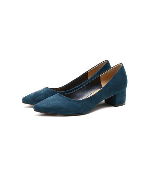 NATURAL BEAUTY BASIC（ナチュラルビューティーベーシック）の「【JJ 12月号掲載】【VERY 10月号掲載】ポインテッドブロックヒールパンプス（パンプス・レディース・レッド/ブルー/ブラック・24.5cm/24.0cm/23.0cm/23.5cm）」の4枚目の写真