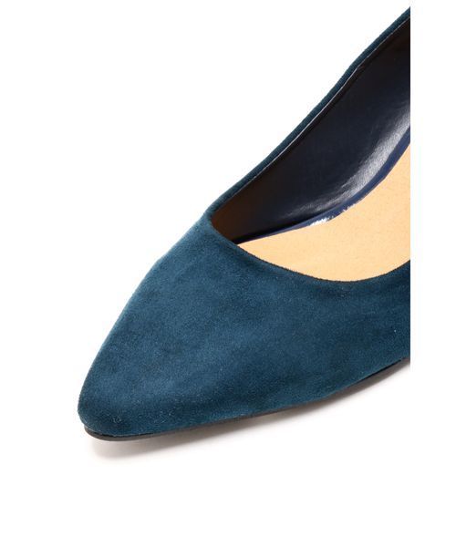 NATURAL BEAUTY BASIC（ナチュラルビューティーベーシック）の「【JJ 12月号掲載】【VERY 10月号掲載】ポインテッドブロックヒールパンプス（パンプス・レディース・レッド/ブルー/ブラック・24.5cm/24.0cm/23.0cm/23.5cm）」の6枚目の写真