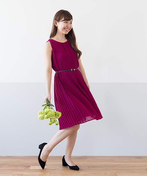 NATURAL BEAUTY BASIC（ナチュラルビューティーベーシック）の「【JJ 12月号掲載】【VERY 10月号掲載】ポインテッドブロックヒールパンプス（パンプス・レディース・レッド/ブルー/ブラック・24.5cm/24.0cm/23.0cm/23.5cm）」の10枚目の写真