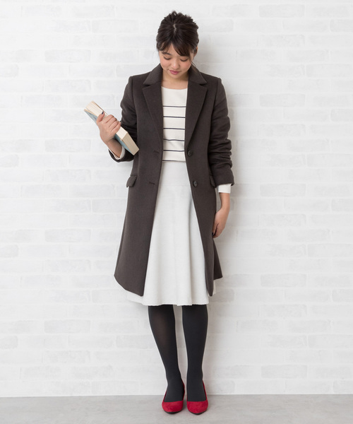 NATURAL BEAUTY BASIC（ナチュラルビューティーベーシック）の「【JJ 12月号掲載】【VERY 10月号掲載】ポインテッドブロックヒールパンプス（パンプス・レディース・レッド/ブルー/ブラック・24.5cm/24.0cm/23.0cm/23.5cm）」の19枚目の写真