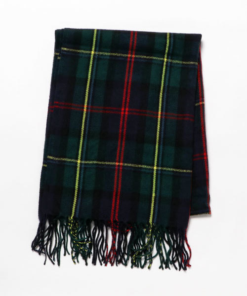 WEGO（ウィゴー）の「WEGO/カシミヤタッチチェックストール（ストール/ショール・レディース・オフホワイト/ネイビー/ピンク/ブラック/レッド/オレンジ/グレー/グリーン/ライトピンク/ワイン・FREE）」の17枚目の写真