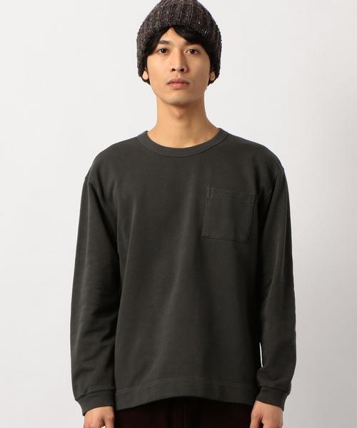 green label relaxing（グリーンレーベルリラクシング）の「■■■SC ウォッシュド クルーネック スウェット ◆（スウェット・メンズ・ブラック/ピンク/コバルトブルー/パープル・MEDIUM/SMALL/LARGE）」の19枚目の写真