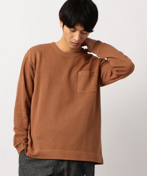 green label relaxing（グリーンレーベルリラクシング）の「■■■SC ウォッシュド クルーネック スウェット ◆（スウェット・メンズ・ブラック/ピンク/コバルトブルー/パープル・MEDIUM/SMALL/LARGE）」の20枚目の写真