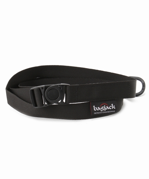 BAGJACK(バッグジャック)の「BAGJACK*JS / バグジャック : Tape Belt 25mm #(ベルト・メンズ・チャコールグレー/ブラック/パープル/ブラウン/レッド/カーキ・FREE)」の2枚目の写真