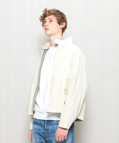 H BEAUTY&YOUTH UNITED ARROWS(エイチビューティーアンドユースユナイテッドアローズ)の「<H>CORDUROY PASTEL DOG EAR BLOUSON/ブルゾン ◆(ブルゾン・メンズ・ライム/ナチュラル・MEDIUM/SMALL)」の2枚目の写真