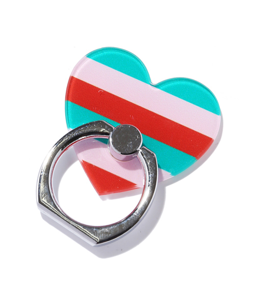 Spinns スピンズ の ハートバンカーリング スマホグッズ Wear