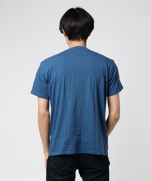 HANES(ヘインズ)の「【Hanes/ヘインズ】メンズ ポケット付きTシャツ ヘインズスポーツウェア(Tシャツ/カットソー・メンズ・ブルー系その他/インディゴブルー・SMALL/LARGE/MEDIUM)」の4枚目の写真