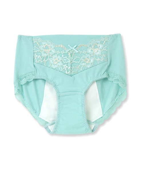 fran de lingerie（フランデランジェリー）の「fran SanitaryShorts サニタリーショーツ コーディネートナイト用ウィング対応（ショーツ・レディース・ブルー/ブラック/ネイビー/サックスブルー/ピンク/クリアブラック/ダークブルー/サーモンピンク/ミント/シルバーグレー・L/M/3L/LL/S）」の13枚目の写真