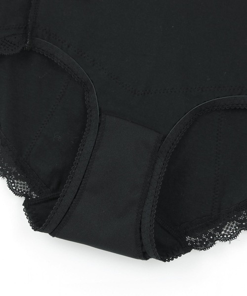 fran de lingerie（フランデランジェリー）の「fran SanitaryShorts サニタリーショーツ コーディネートナイト用ウィング対応（ショーツ・レディース・ブルー/ブラック/ネイビー/サックスブルー/ピンク/クリアブラック/ダークブルー/サーモンピンク/ミント/シルバーグレー・L/M/3L/LL/S）」の21枚目の写真