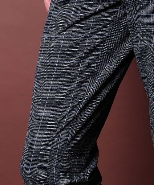 MICHEL KLEIN HOMME (ミッシェルクランオム)の「スラックス(EVALET HIGHLAND サッカー)(スラックス・メンズ・チャコールグレー・SMALL/MEDIUM/LARGE/X-LARGE/XX-LARGE/X-SMALL)」の9枚目の写真