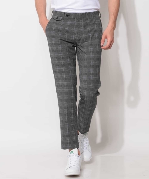 MICHEL KLEIN HOMME (ミッシェルクランオム)の「スラックス(EVALET HIGHLAND サッカー)(スラックス・メンズ・チャコールグレー・SMALL/MEDIUM/LARGE/X-LARGE/XX-LARGE/X-SMALL)」の13枚目の写真
