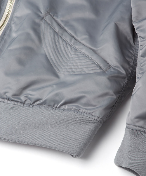 Sandinista（サンディニスタ）の「Modernize MA-1/ エム・エー・ワン（MA-1・メンズ・ブラック/グレー/オリーブ・SMALL/MEDIUM/LARGE）」の4枚目の写真