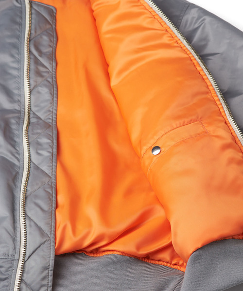 Sandinista（サンディニスタ）の「Modernize MA-1/ エム・エー・ワン（MA-1・メンズ・ブラック/グレー/オリーブ・SMALL/MEDIUM/LARGE）」の17枚目の写真