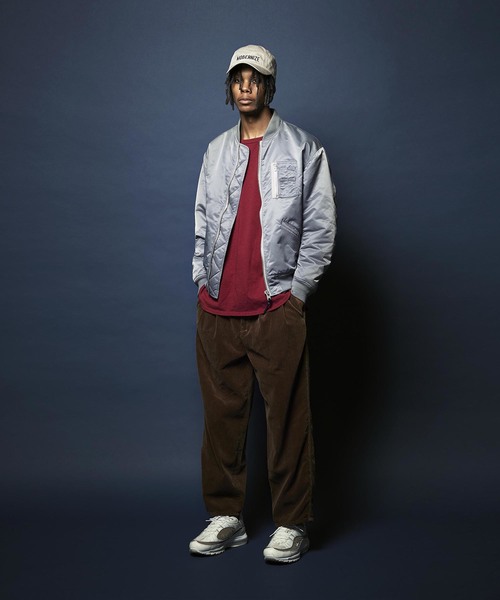 Sandinista（サンディニスタ）の「Modernize MA-1/ エム・エー・ワン（MA-1・メンズ・ブラック/グレー/オリーブ・SMALL/MEDIUM/LARGE）」の18枚目の写真