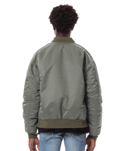 Sandinista（サンディニスタ）の「Modernize MA-1/ エム・エー・ワン（MA-1・メンズ・ブラック/グレー/オリーブ・SMALL/MEDIUM/LARGE）」の15枚目の写真