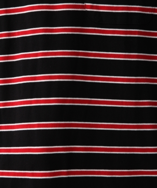 RAGEBLUE(レイジブルー)の「マルチボーダーTシャツ/799843(Tシャツ/カットソー・メンズ・ホワイト/ブラック/ネイビー・MEDIUM/LARGE)」の17枚目の写真