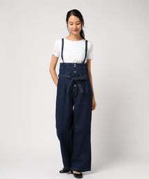 STYLEBLOCK | デニムハイウエストワイドパンツ(デニムパンツ)