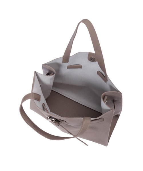 Edit Sheen(エディットシーン)の「ベルトデザインハンドバッグ(ラージ)(ハンドバッグ・レディース・ブラック/グレー/モカ・FREE)」の11枚目の写真