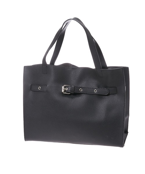 Edit Sheen(エディットシーン)の「ベルトデザインハンドバッグ(ラージ)(ハンドバッグ・レディース・ブラック/グレー/モカ・FREE)」の13枚目の写真