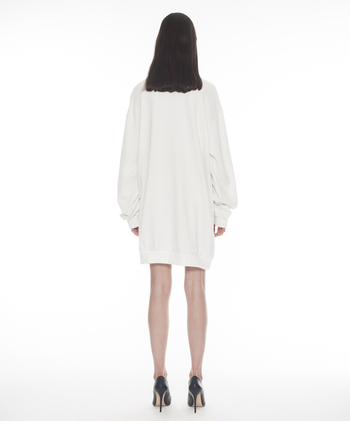 Logo Text Oversized Sweater Logo Text Oversized Sweater