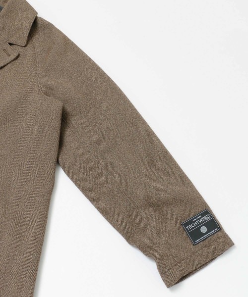 URBAN RESEARCH(アーバンリサーチ)の「TECH TWEED OVER COAT(その他アウター・メンズ・チェック/ブラウン/ブラック・MEDIUM/LARGE)」の5枚目の写真