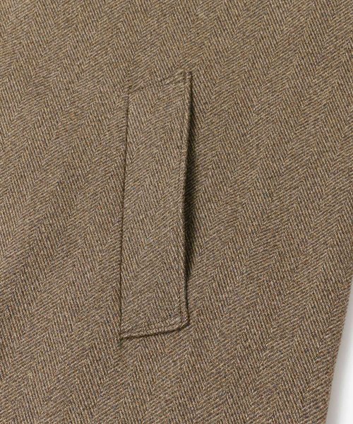 URBAN RESEARCH(アーバンリサーチ)の「TECH TWEED OVER COAT(その他アウター・メンズ・チェック/ブラウン/ブラック・MEDIUM/LARGE)」の11枚目の写真