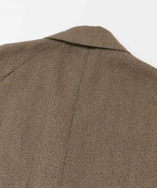 URBAN RESEARCH(アーバンリサーチ)の「TECH TWEED OVER COAT(その他アウター・メンズ・チェック/ブラウン/ブラック・MEDIUM/LARGE)」の20枚目の写真