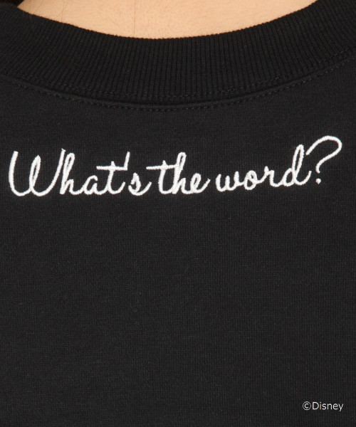Disney（ディズニー）の「ディズニーキャラクター/ウラキモウプルオーバー　820280（スウェット・レディース・ホワイト/ブラック/パープル/ベージュ/ホワイト系その他・SMALL/MEDIUM/FREE）」の8枚目の写真