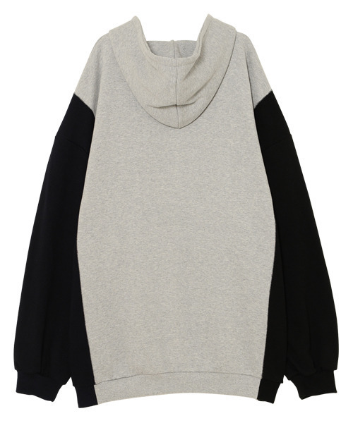 Candy Stripper（キャンディストリッパー）の「GLUMPY BEAR SWITCHED ワンピース（ワンピース・レディース・ブラック/ヘザーグレー/ボルドー・2）」の6枚目の写真