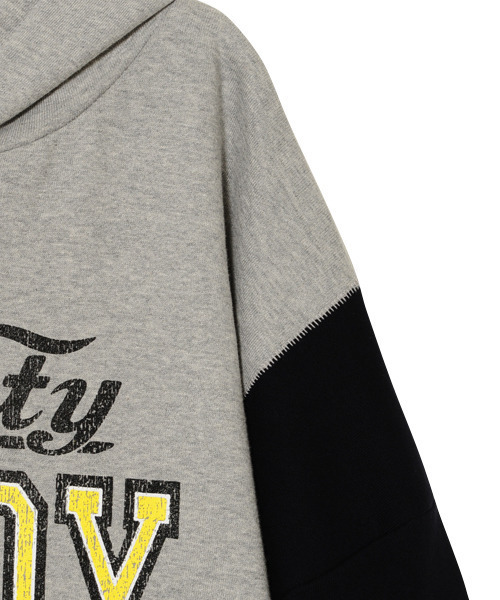 Candy Stripper（キャンディストリッパー）の「GLUMPY BEAR SWITCHED ワンピース（ワンピース・レディース・ブラック/ヘザーグレー/ボルドー・2）」の8枚目の写真